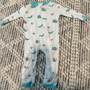 Kyte Baby, Crawl Zipper Romper, 0-3, EUC